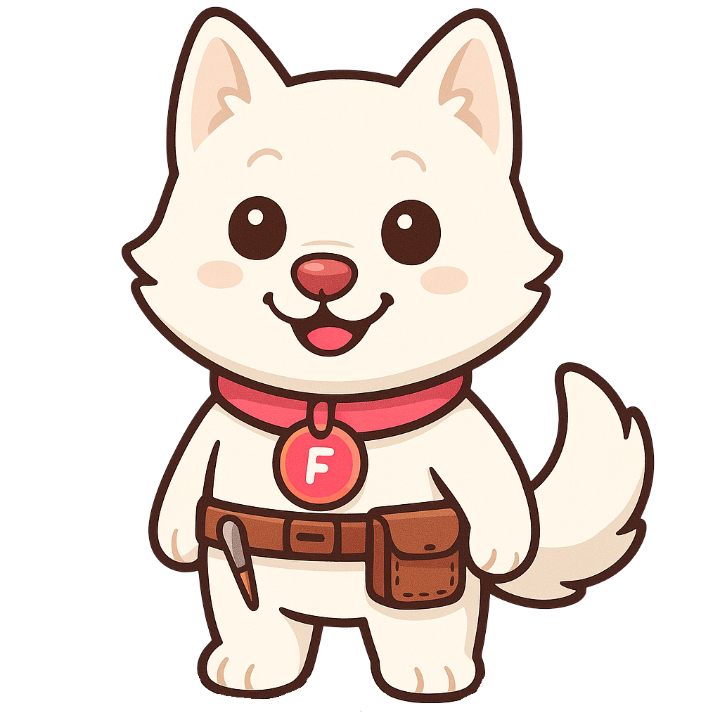 Fixxxy mascot Fixo — online shoe and bag repair Metro Manila